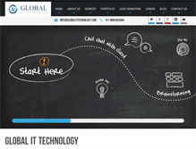 Tablet Screenshot of globalittechnology.com